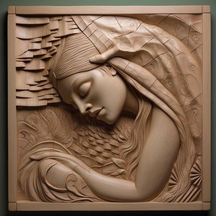 نموذج ثلاثي الأبعاد لآلة CNC 3D Art 